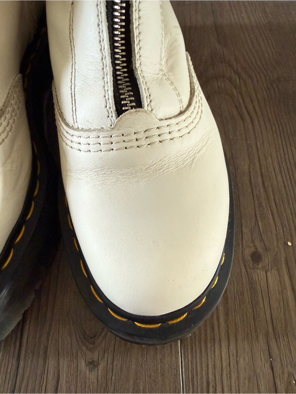 Doc Martens Jetta Leather Platform Boots Size 8 - Picture 5 of 8